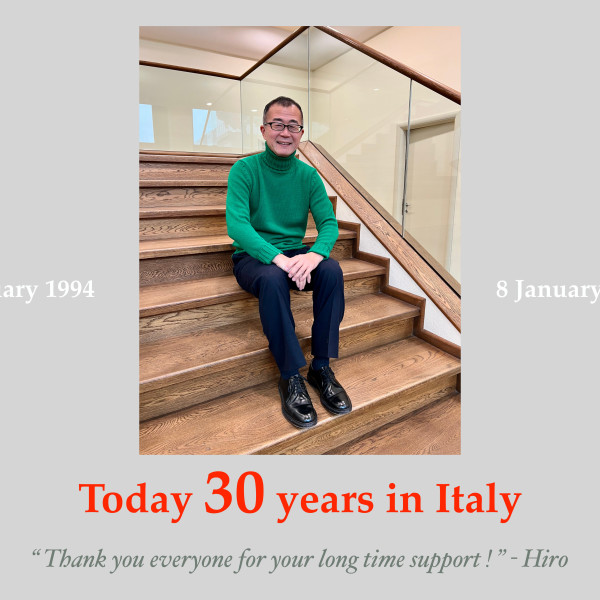 30 years in Italy!